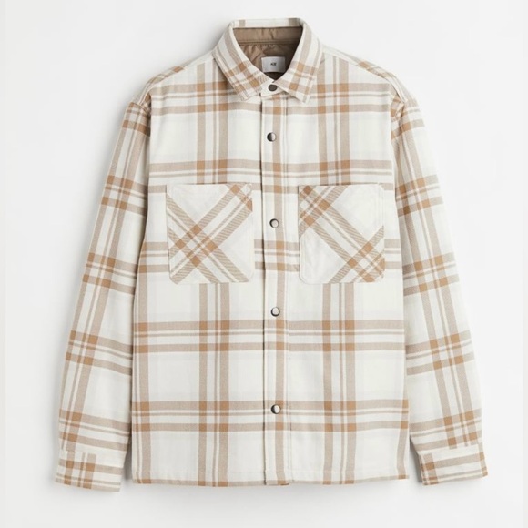H&M Other - Men’s H&M Padded Overshirt Flannel Jacket